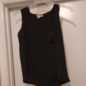 Just Be Classic Black Sleeveless Top